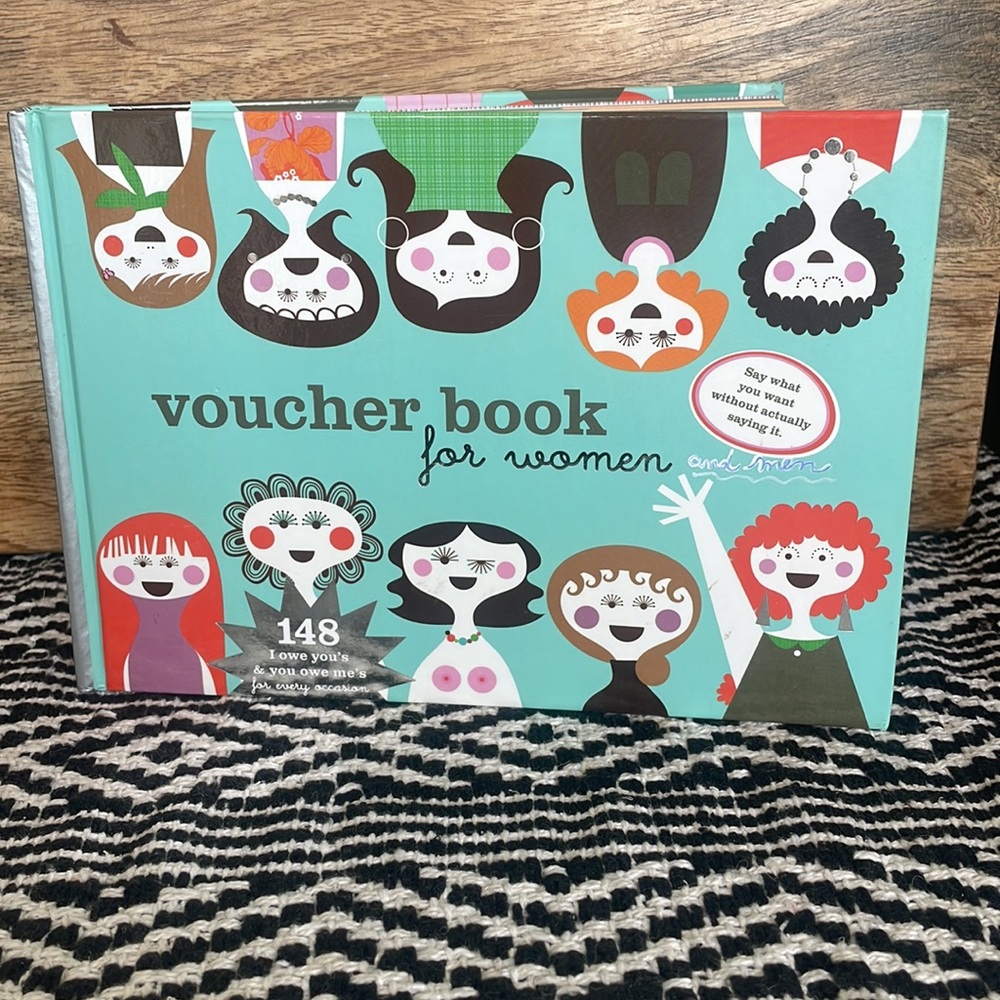 ❤️Voucher Book for women and men .
